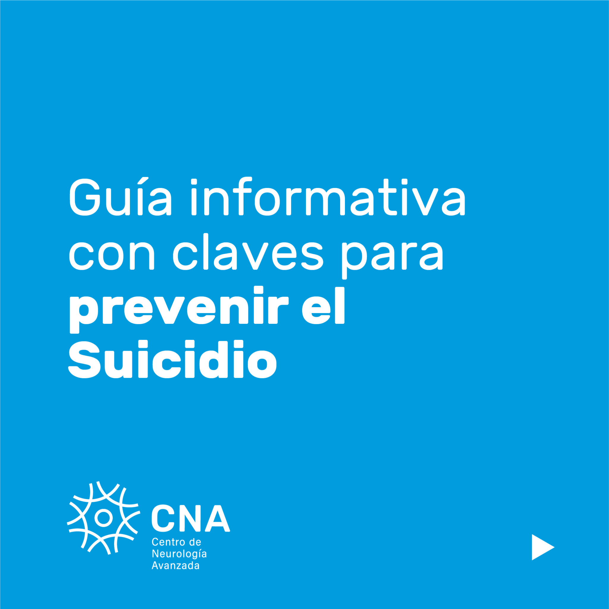 Guía informativa con claves para prevenir el Suicidio - Centro de ...